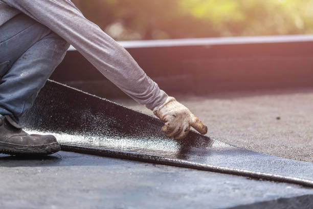 Professional Waterproofing technician working in Sparta, NC